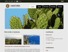 Tablet Screenshot of canaturex.com